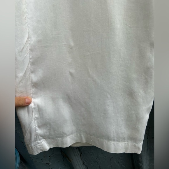 Club Monaco White wide leg pants, size 0 - Picture 8 of 12